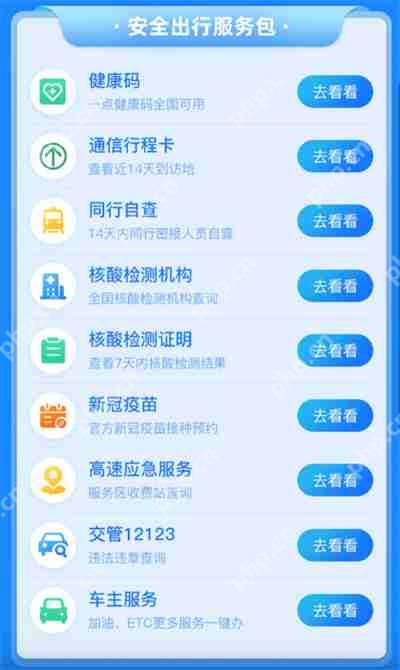支付宝国庆防疫包怎么使用