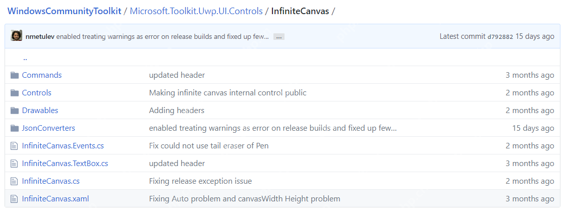 Windows Community Toolkit 3.0 – InfiniteCanvas Windows Community Toolkit 3.0 – InfiniteCanvas