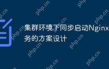 集群环境下同步启动Nginx服务的方案设计