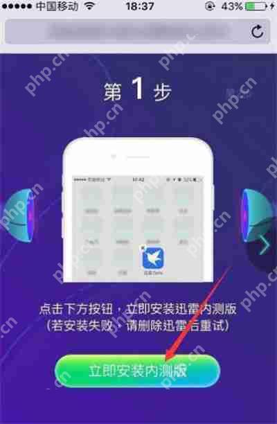 IOS怎么下载迅雷beta内测版