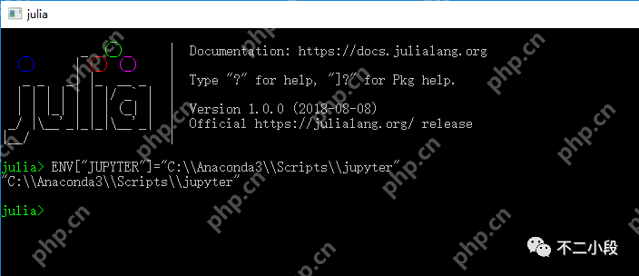 Julia in Jupyter——在Notebook中配置使用Julia语言