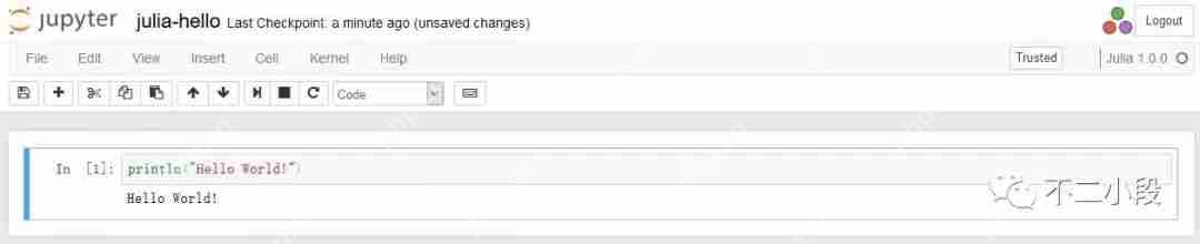 Julia in Jupyter——在Notebook中配置使用Julia语言
