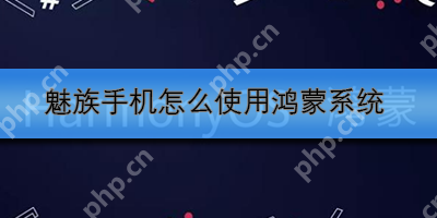 魅族手机怎么使用鸿蒙系统