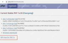 Windows用Apache发布php网站