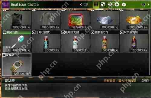 如龙7外传无名之龙豪华表在哪