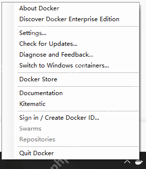 Docker在Win10下的安裝和配置                                                                             原
