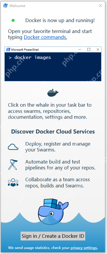 Docker在Win10下的安裝和配置                                                                             原
