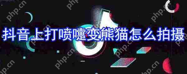 抖音上打喷嚏变熊猫怎么拍摄 打喷嚏变熊猫方式一览