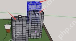 草图大师怎么复制大块建筑物？草图大师复制大块建筑物步骤