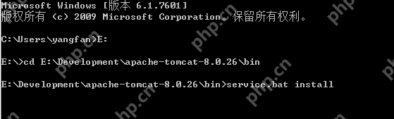 Java Web之tomcat开机后台启动