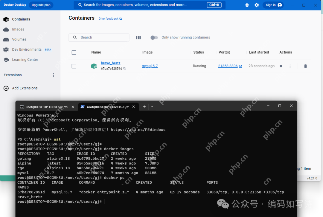 神器:WSL和Docker--程序員和運維人員的致勝法寶
