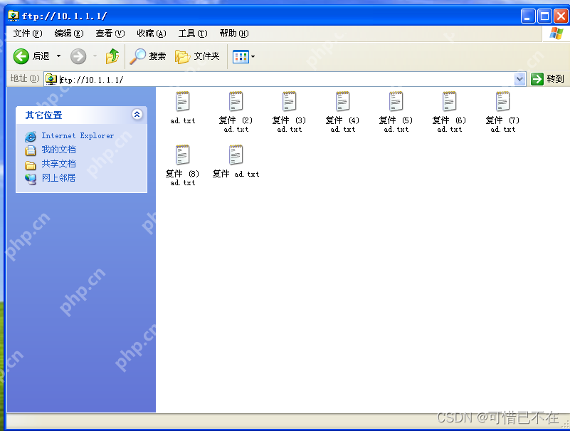 Windows Server 2003 FTP服务器搭建