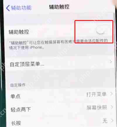 在iphonexr中怎么开启悬浮球功能?开启悬浮球功能的方法说明
