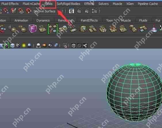 maya如何为球体加上重力场动画效果？为球体加上重力场动画效果流程一览