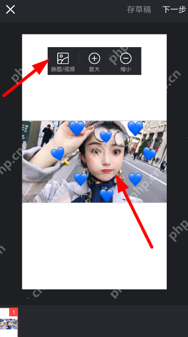 在趣推里怎么替换模板默认图片？替换模板默认图片的方法说明