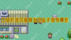 口袋妖怪究极绿宝石金手指有哪些