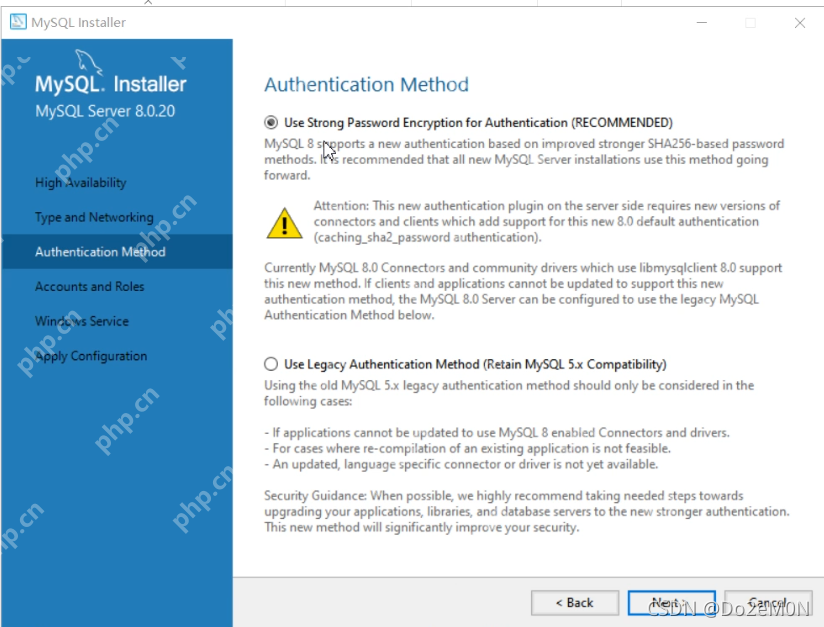 Windows下安裝MySQL