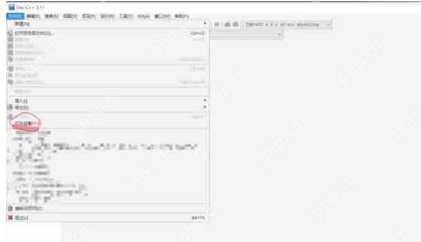 Dev C++怎么打印设置-Dev C++打印设置的方法