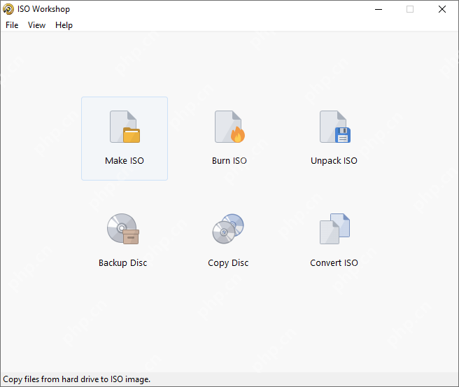 一款Windows 桌面應用程序ISO Workshop