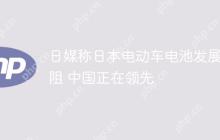 日媒称日本电动车电池发展遇阻 中国正在领先