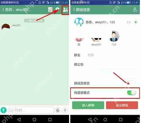 设置纯语音模式的步骤一览安司密信怎么设置纯语音模式？