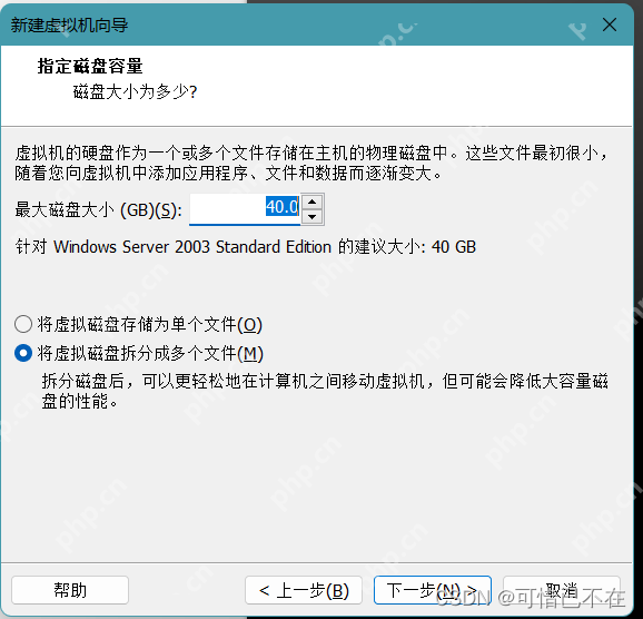 安裝 Windows Server 2003