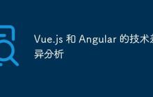 Vue.js 和 Angular 的技术差异分析