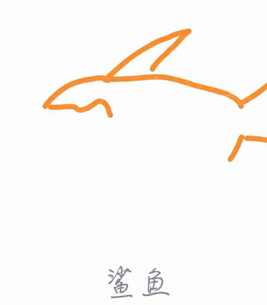 qq画图红包鲨鱼怎么画?QQ画图红包所有图案画法汇总