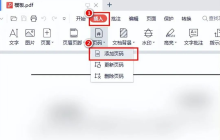 pdf怎么插入页码？教你这2个简单的方法！