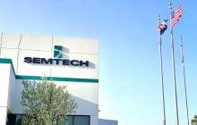 Semtech第一季度营收2.511亿美元，同比增长22%