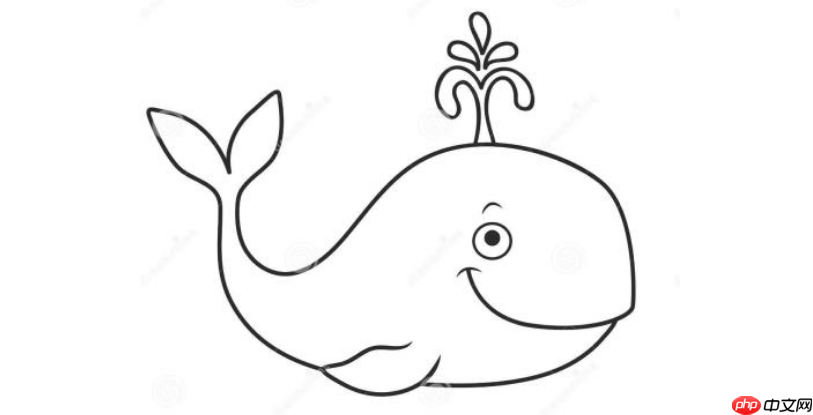 QQ画图红包怎么画鲸鱼 QQ画图红包鲸鱼画法一览 