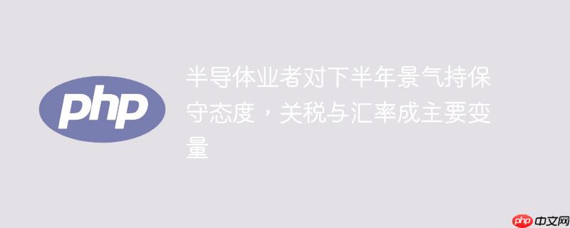 半导体业者对下半年景气持保守态度，关税与汇率成主要变量