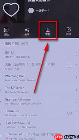 在网易云音乐里怎么进行批量下载？网易云音乐批量下载方法介绍