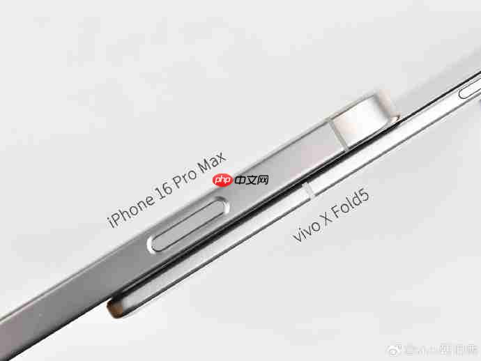 vivo X Fold5真机曝光：史上最轻大折叠屏手机要来了