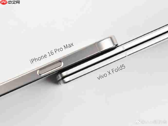 vivo X Fold5真机曝光：史上最轻大折叠屏手机要来了