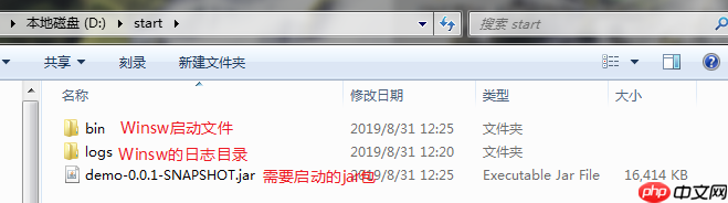 windows下通过winsw将jar包注册为系统服务(指定编码为UTF-8)