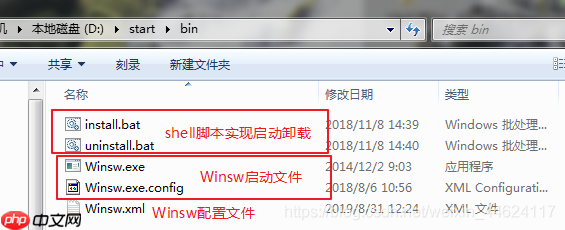 windows下通过winsw将jar包注册为系统服务(指定编码为UTF-8)