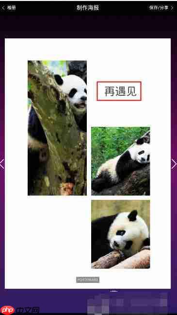 海报工厂APP怎么添加文字？添加文字的方法说明