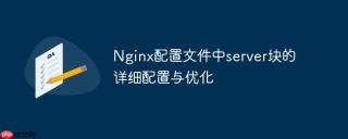 Nginx配置文件中server块的详细配置与优化
