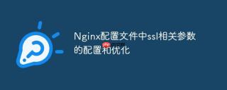 Nginx配置文件中ssl相关参数的配置和优化