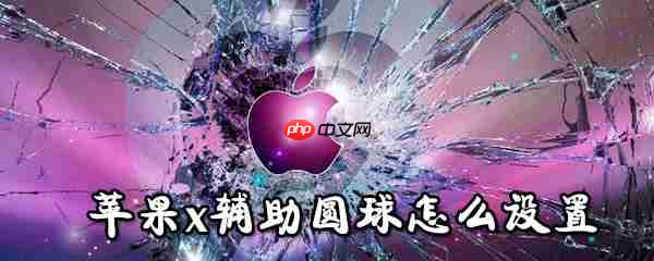 苹果x辅助圆球如何设置_苹果x辅助圆球设置步骤详解