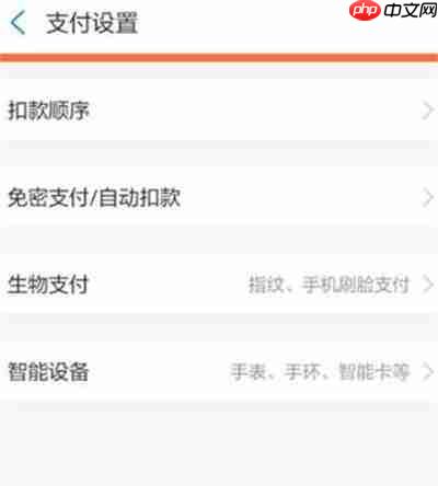 支付宝怎么设置支付优先级