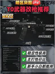 暗区突围无限武器梯度怎么排-暗区突围无限武器梯度排行榜介绍