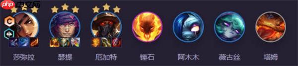 云顶之弈S14乡村莎弥拉阵容推荐 上分利器稳如泰山