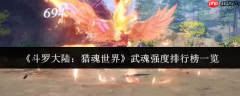 斗罗大陆猎魂世界武魂强度全解析：无缝切换制胜法则！