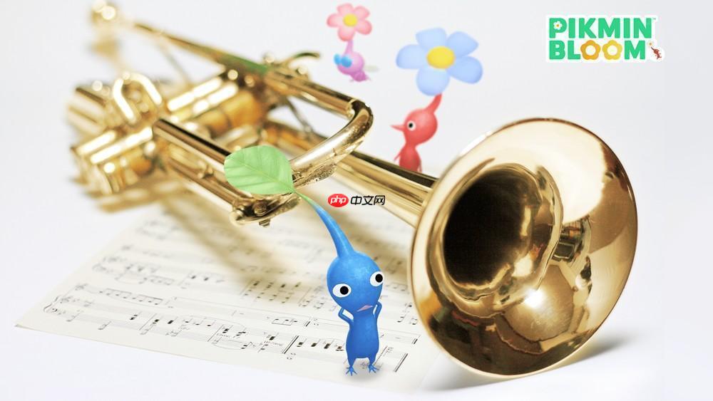 《Pikmin Bloom》举办夏日音乐盛典「迷你乐器」饰品皮克敏登场