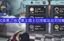 英勇之地团本制霸指南：黑王国王位全技能破解手册