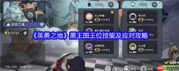 英勇之地团本制霸指南：黑王国王位全技能破解手册