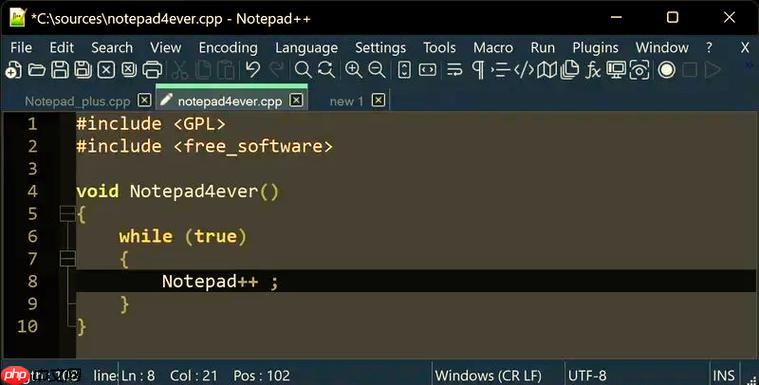 分享自己的Notepad++使用经验和独特技巧