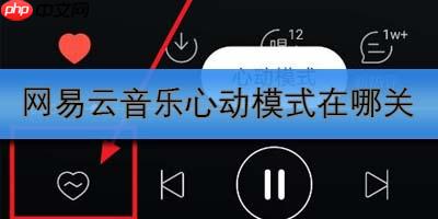 网易云音乐心动模式在哪关